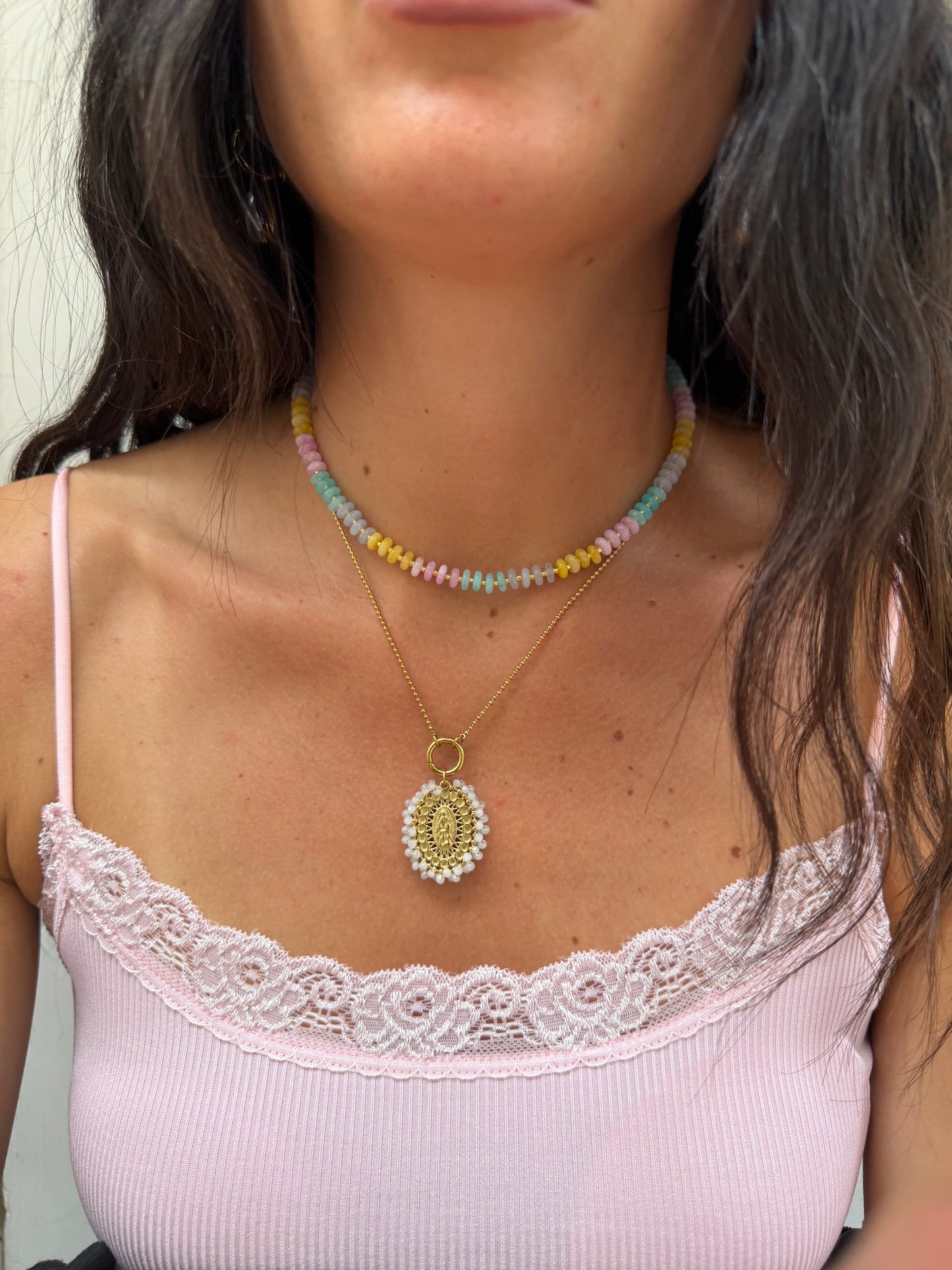 Collana Madonnine di perle