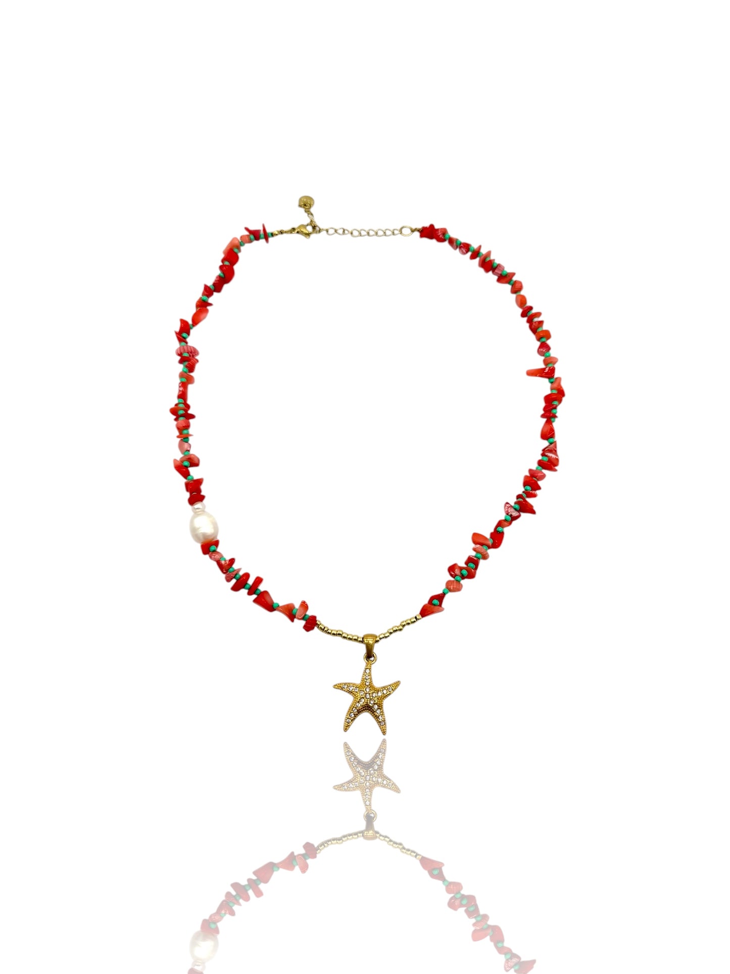 Collana CORALLO STELLA