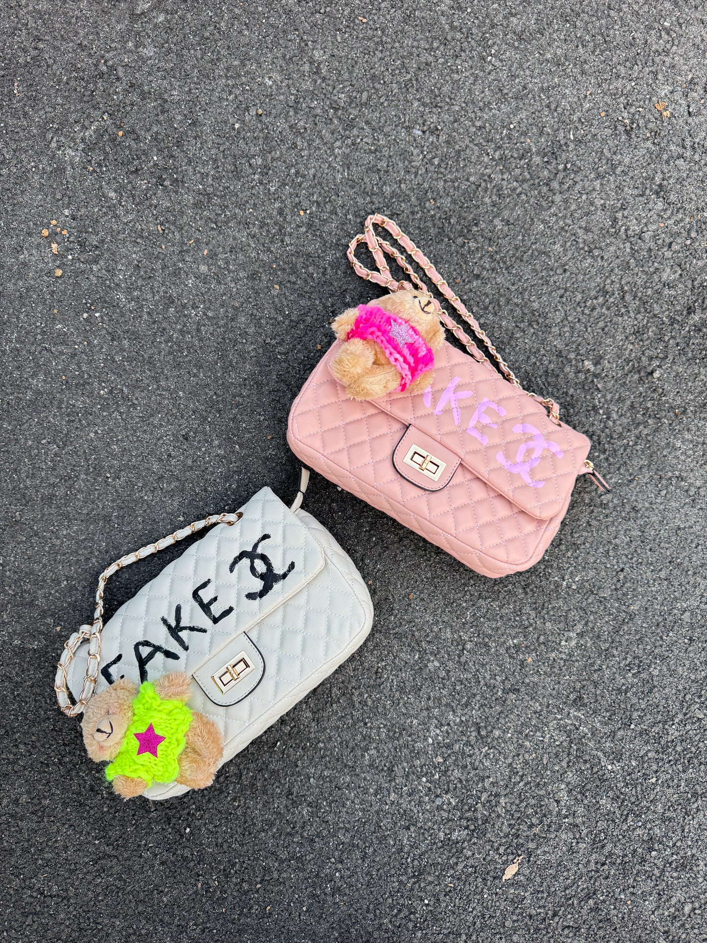 FAKE IT BAG con Teddy Crochet