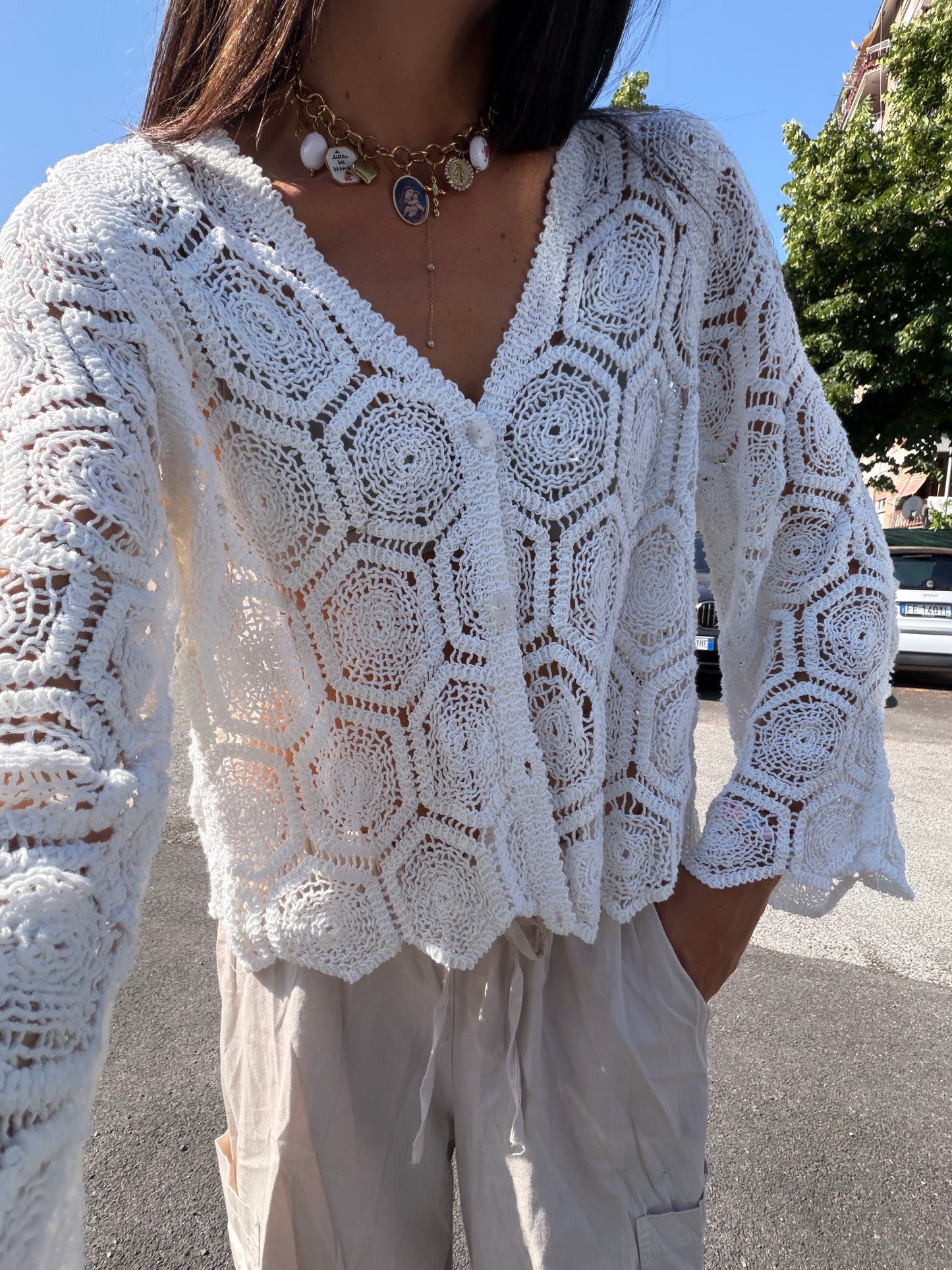 CARDIGAN CROCHET