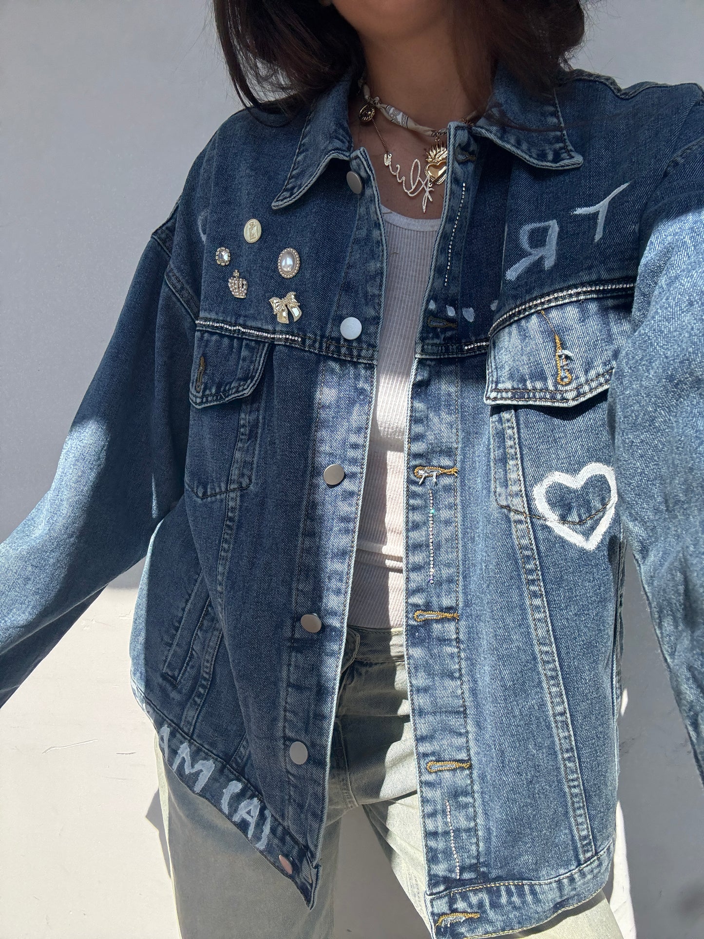 GIACCA DENIM “CUORE DI MARE”