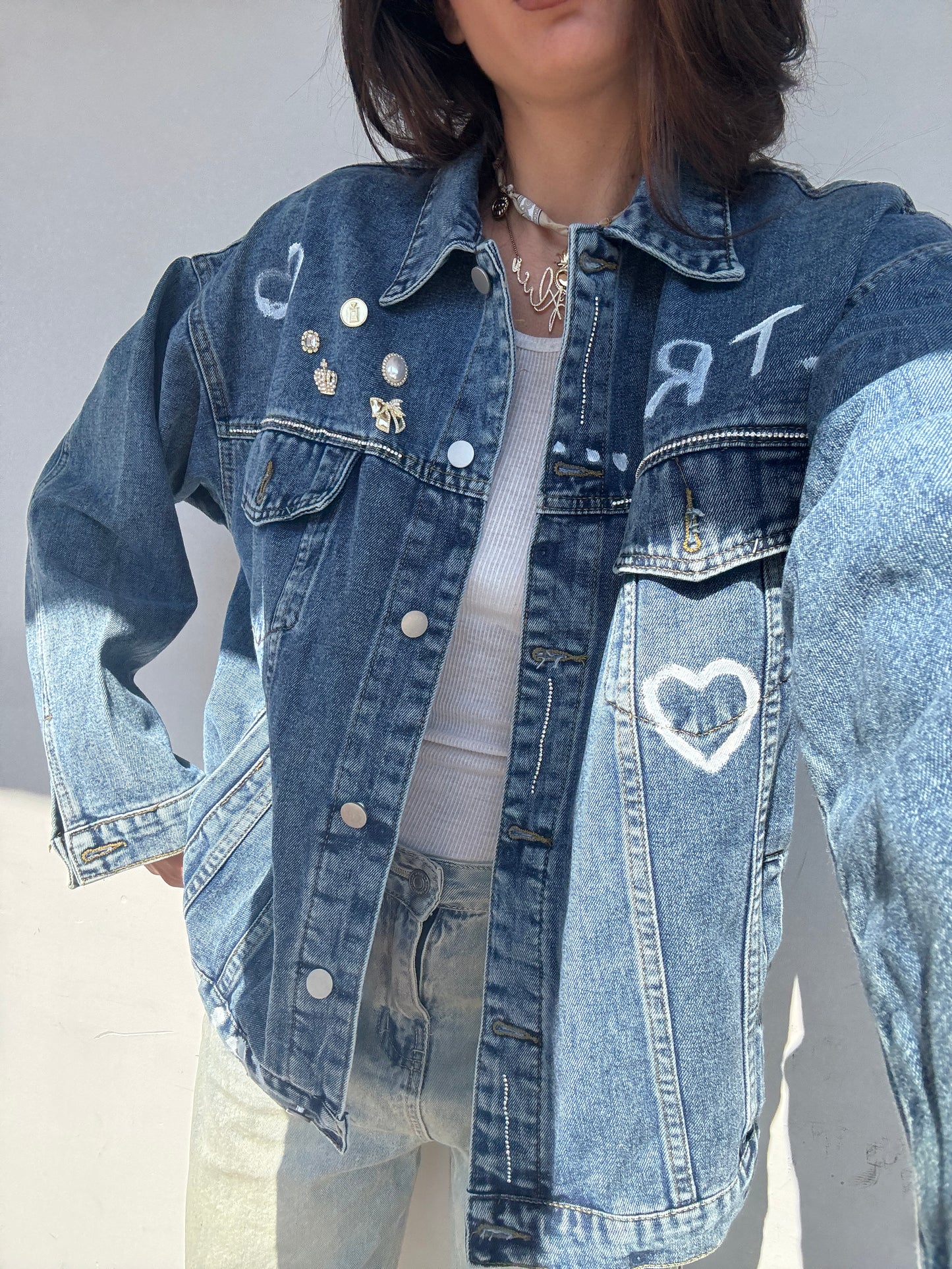 GIACCA DENIM “CUORE DI MARE”