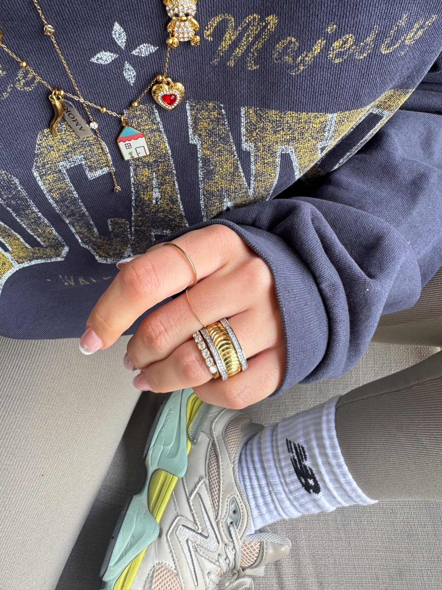 ANELLO FASCIA BICOLOR