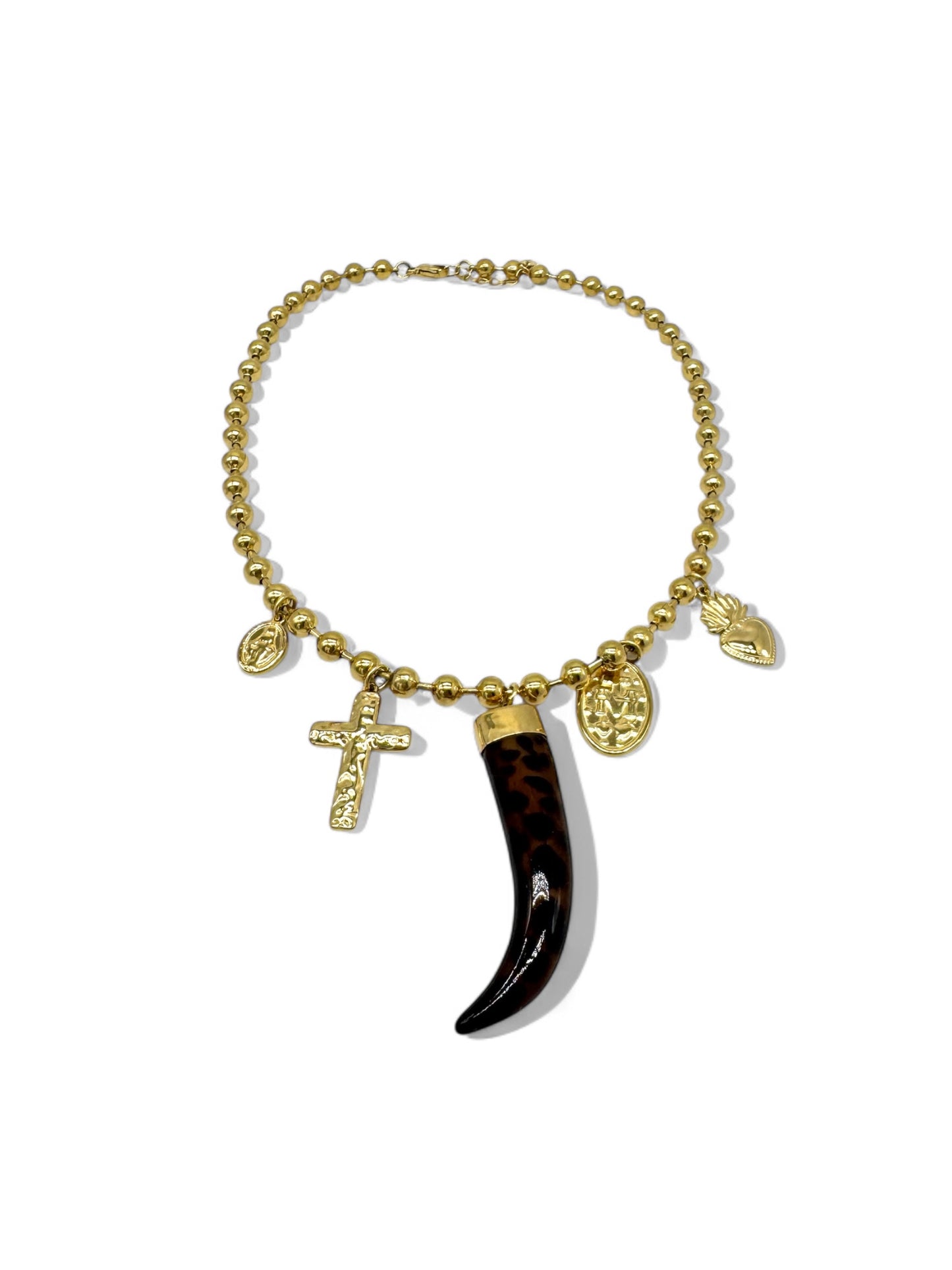 Collana CORNO D’AMBRA