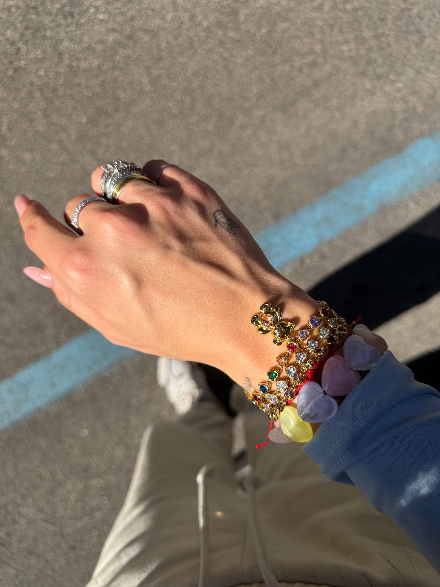 Bracciale CUORI BIANCHI