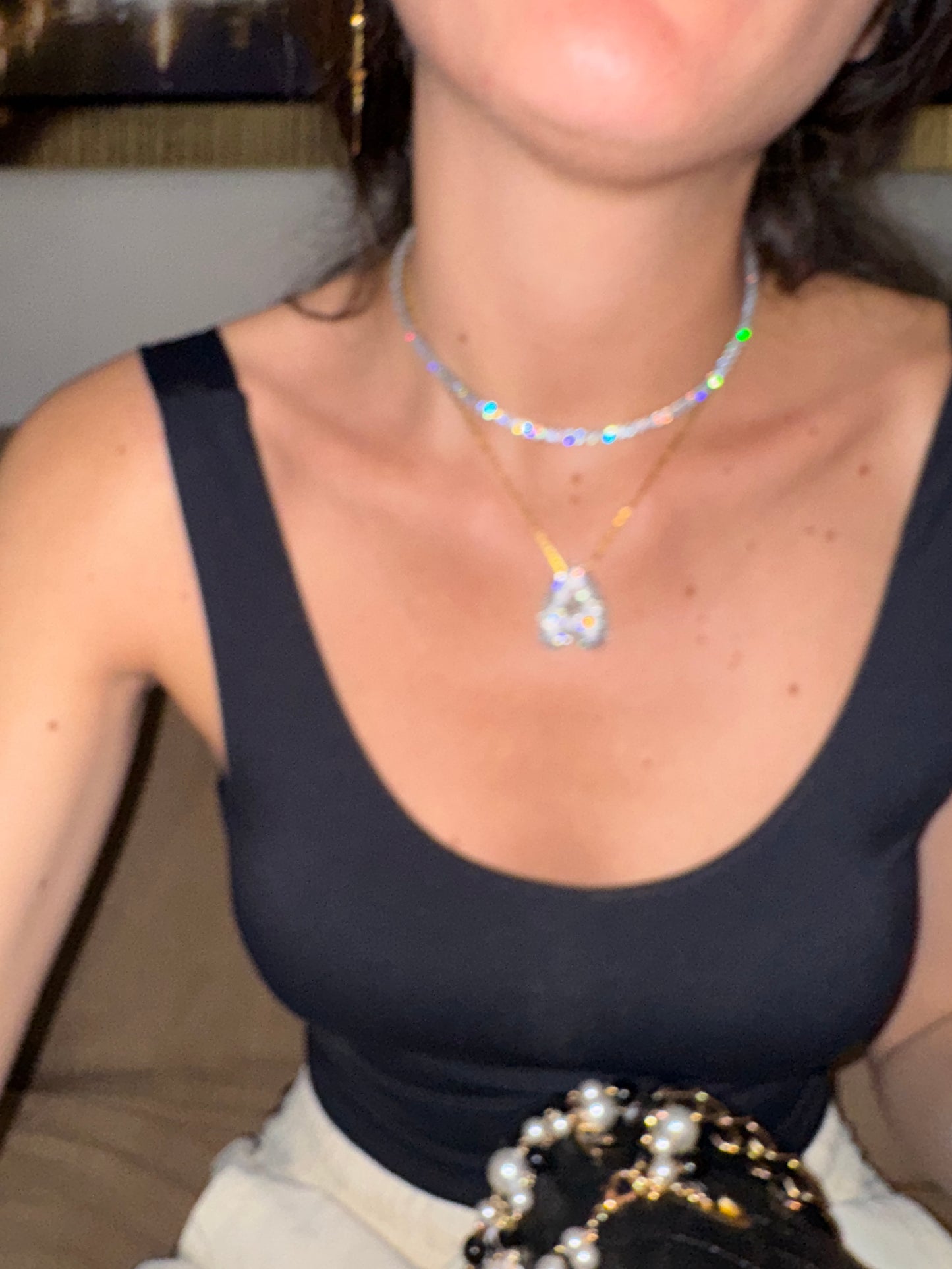 Collana TENNIS LUXURY silver