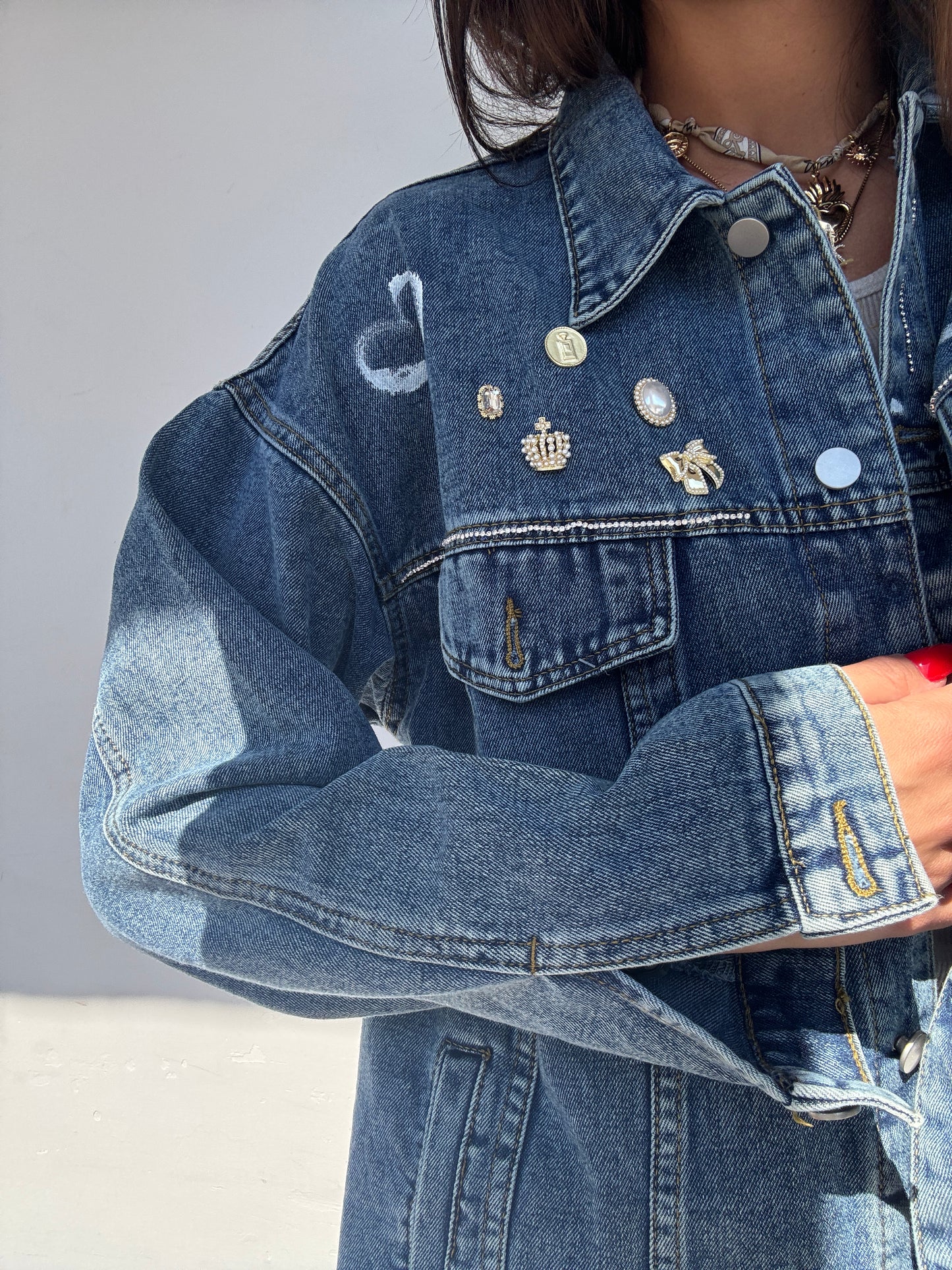GIACCA DENIM “CUORE DI MARE”