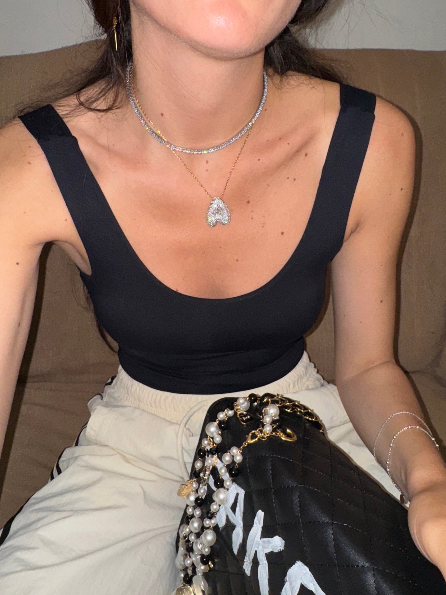 Collana TENNIS LUXURY silver