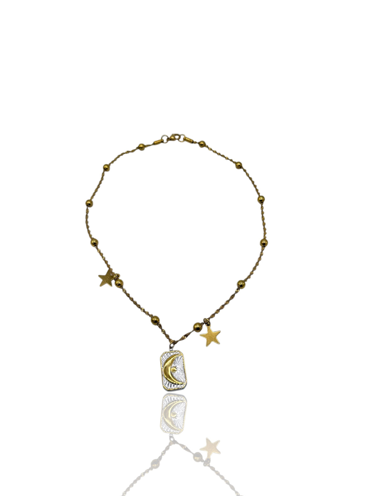 Collana Luna e stelle