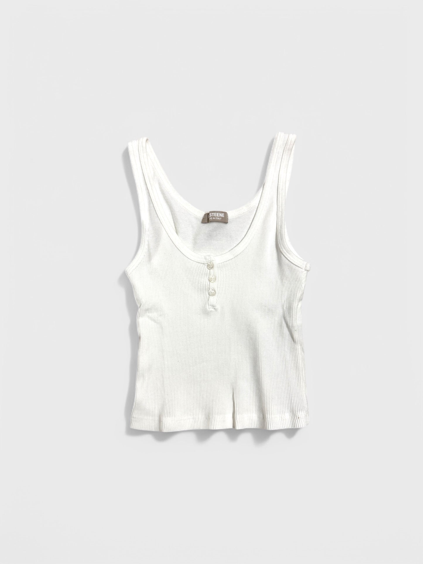 TOP CROPPED bianco