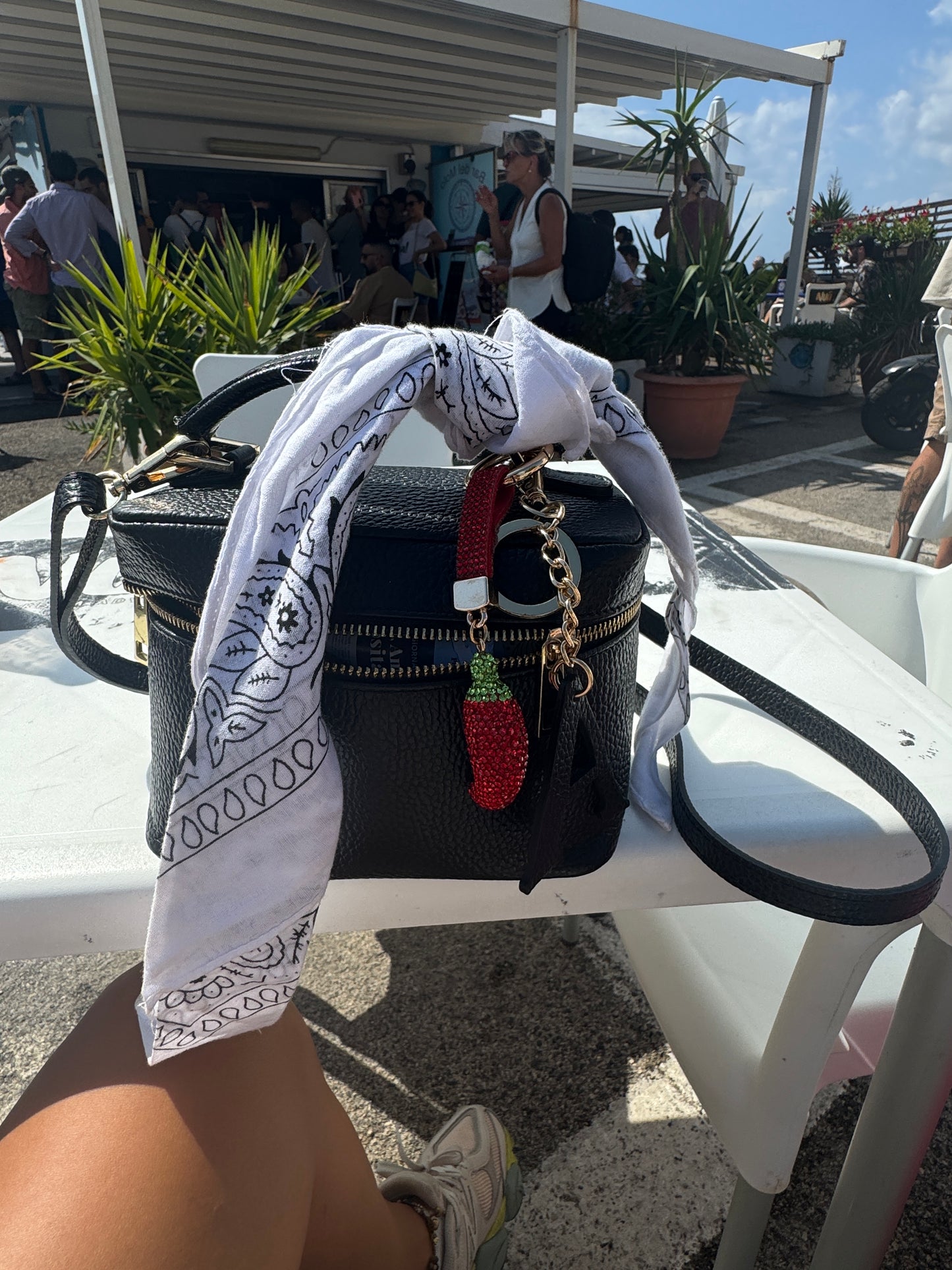 PORTACHIAVI TEDDY CORNETTO