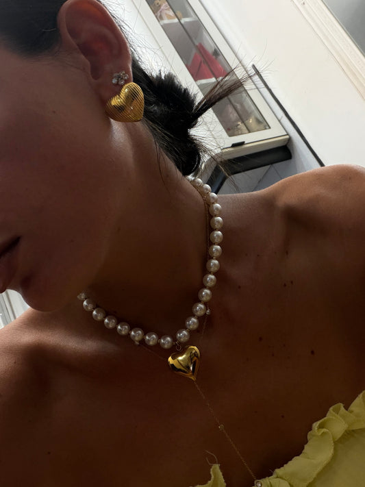 ORECCHINI CUORE VINTAGE