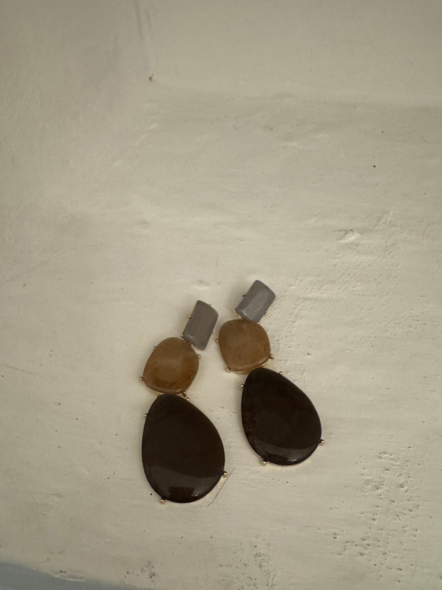 ORECCHINI CON PIETRE