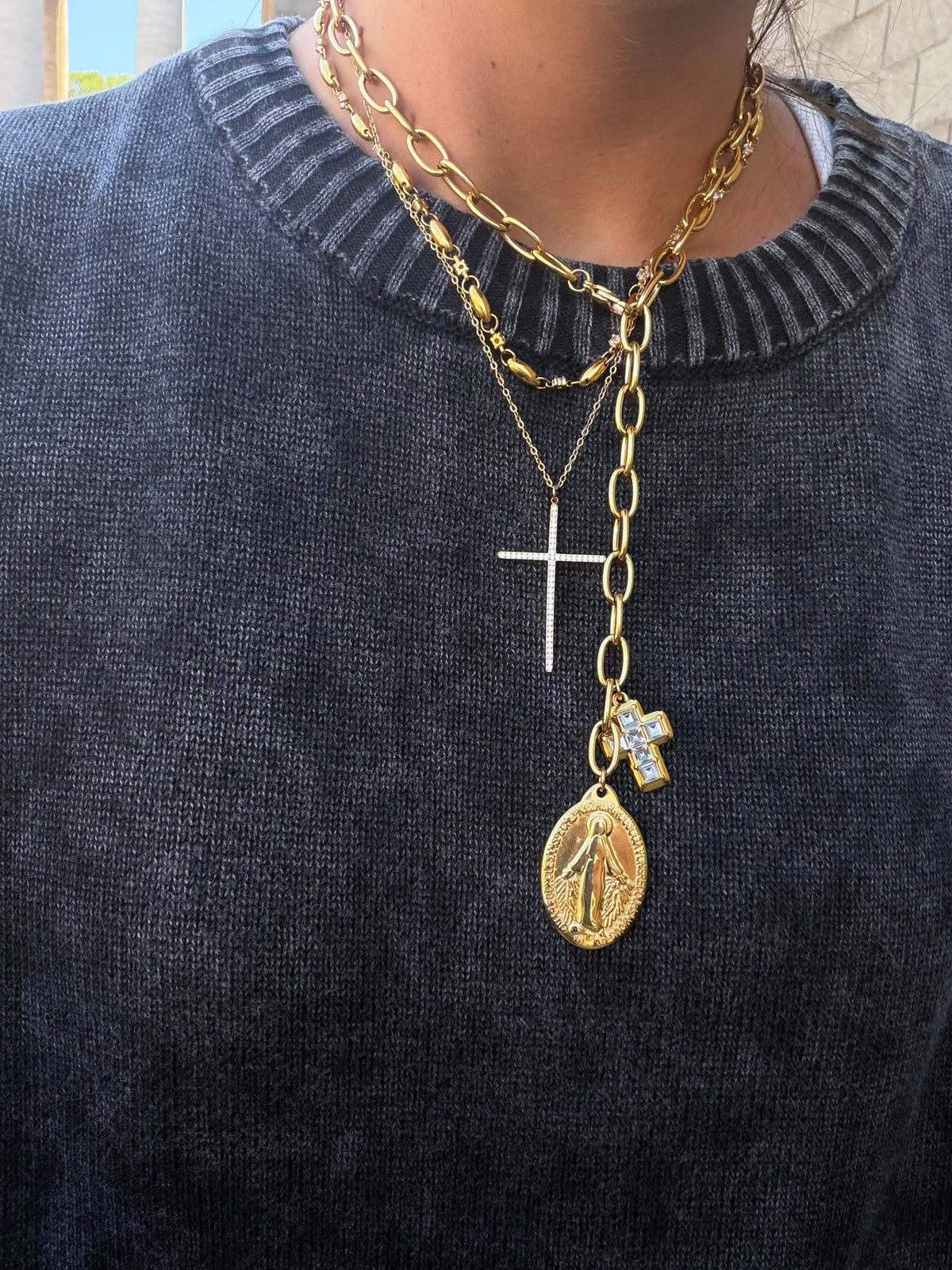 Collana MADONNINA BIG