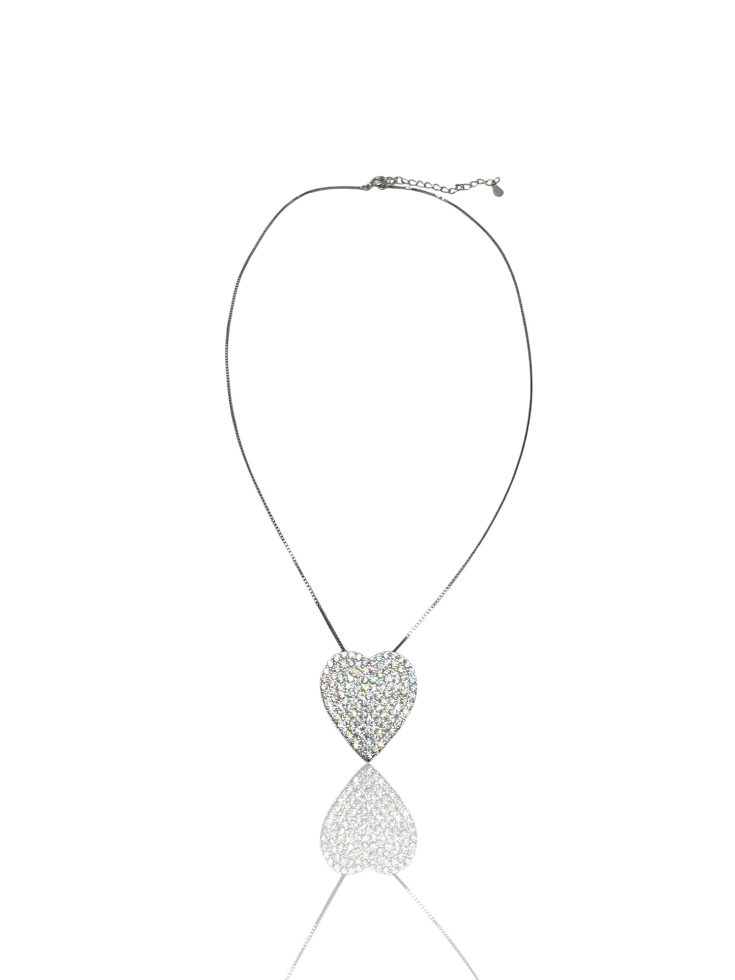 Collana CUORE PAVÉ LUXURY