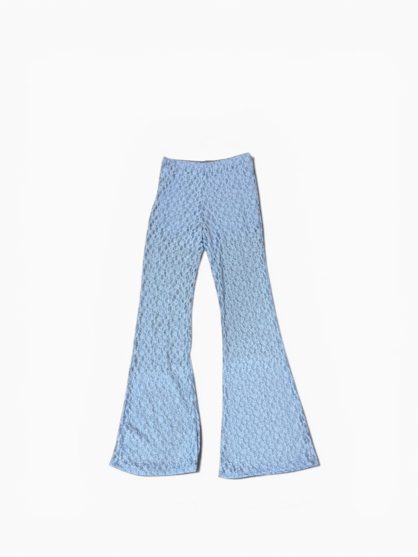 PANTALONI PIZZO CELESTI