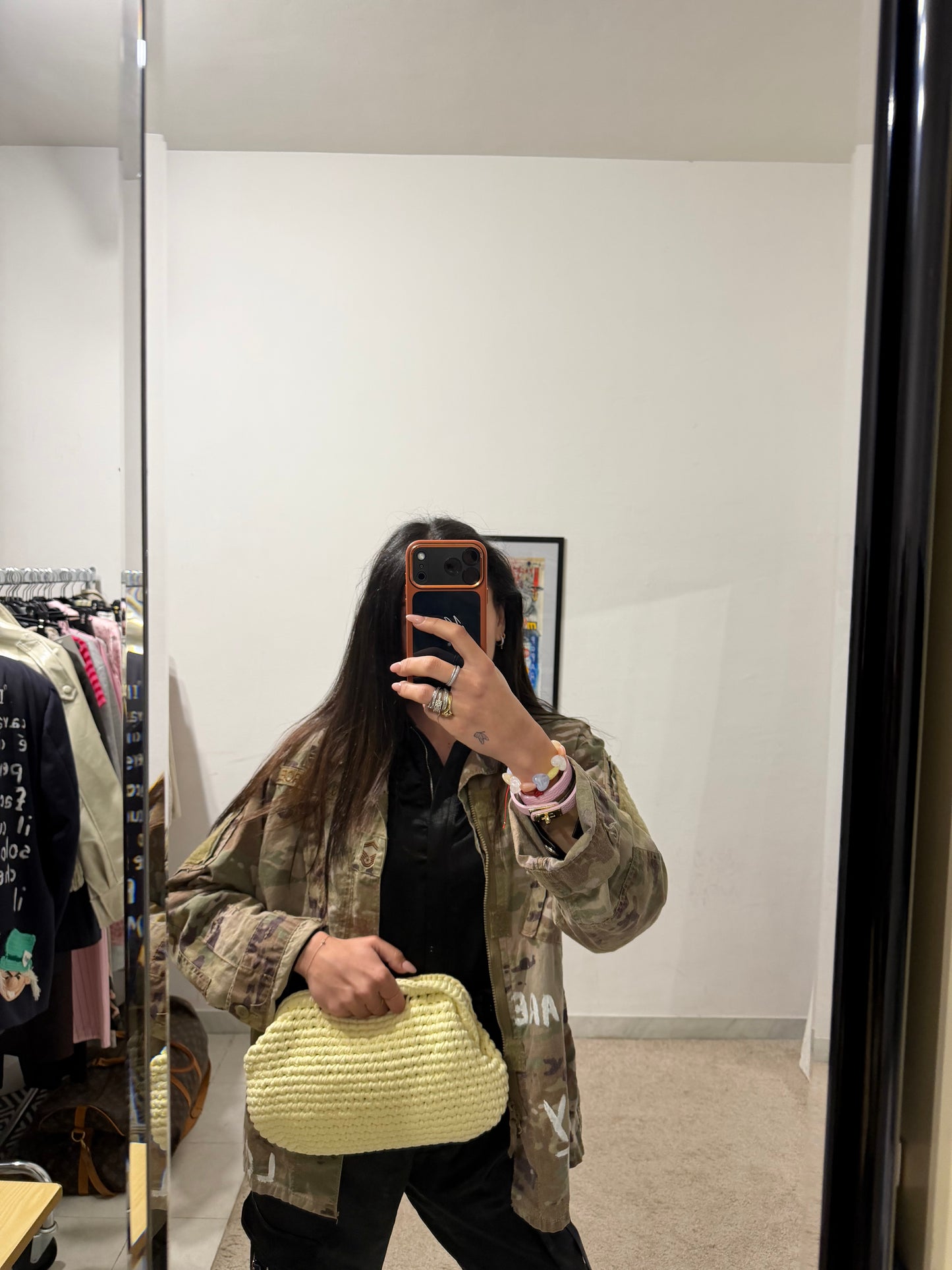 CLUTCH GIALLO PASTELLO