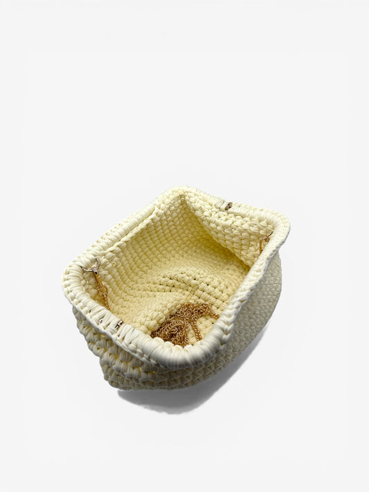 CLUTCH GIALLO PASTELLO