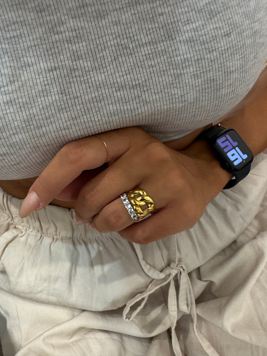 ANELLO VERETTA SILVER