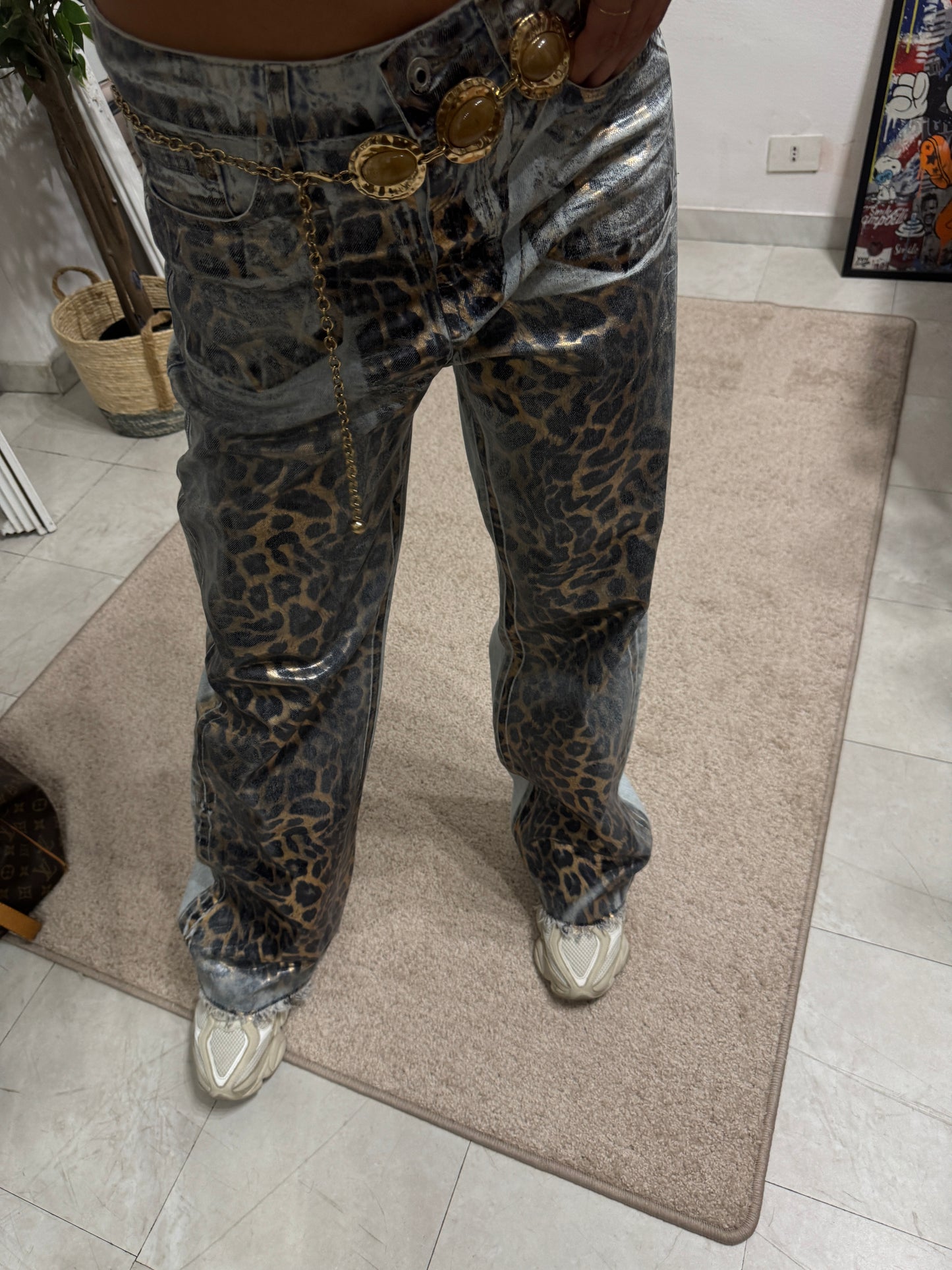 JEANS MACULATO