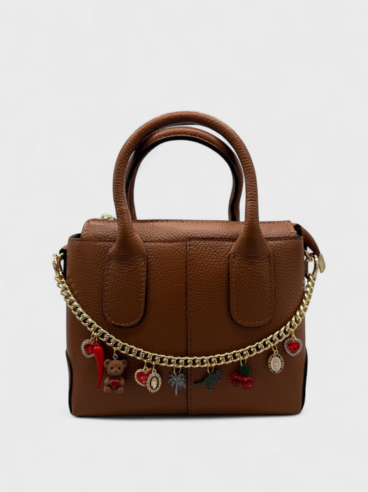 Borsa MINA CUOIO SCURO