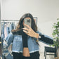 BLAZER DENIM BLACK