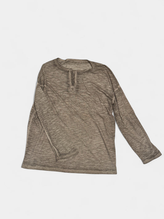 MAGLIA VELATA SABBIA
