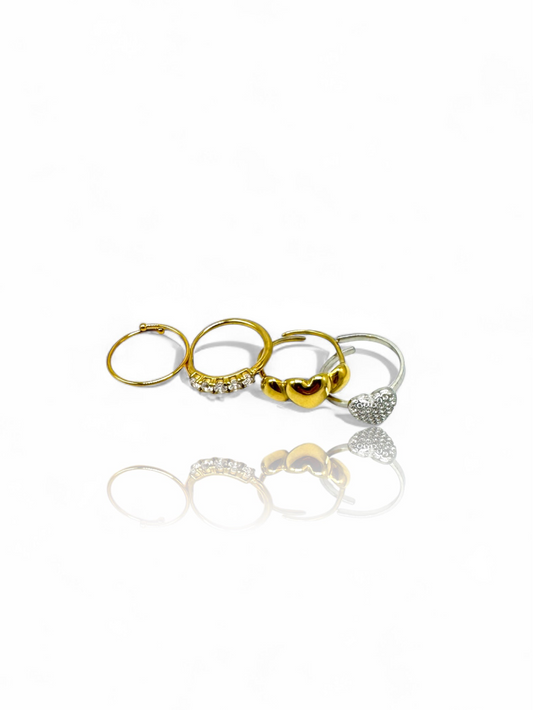 SET ANELLI AMORE