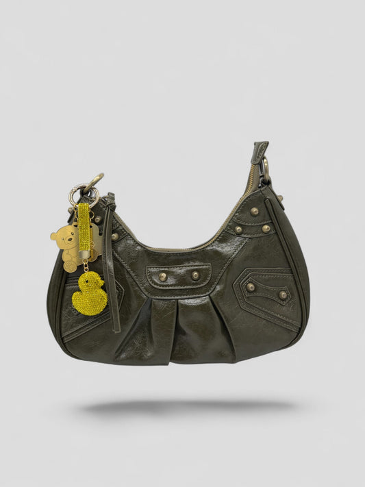 Borsa ICONIC BAG verde militare