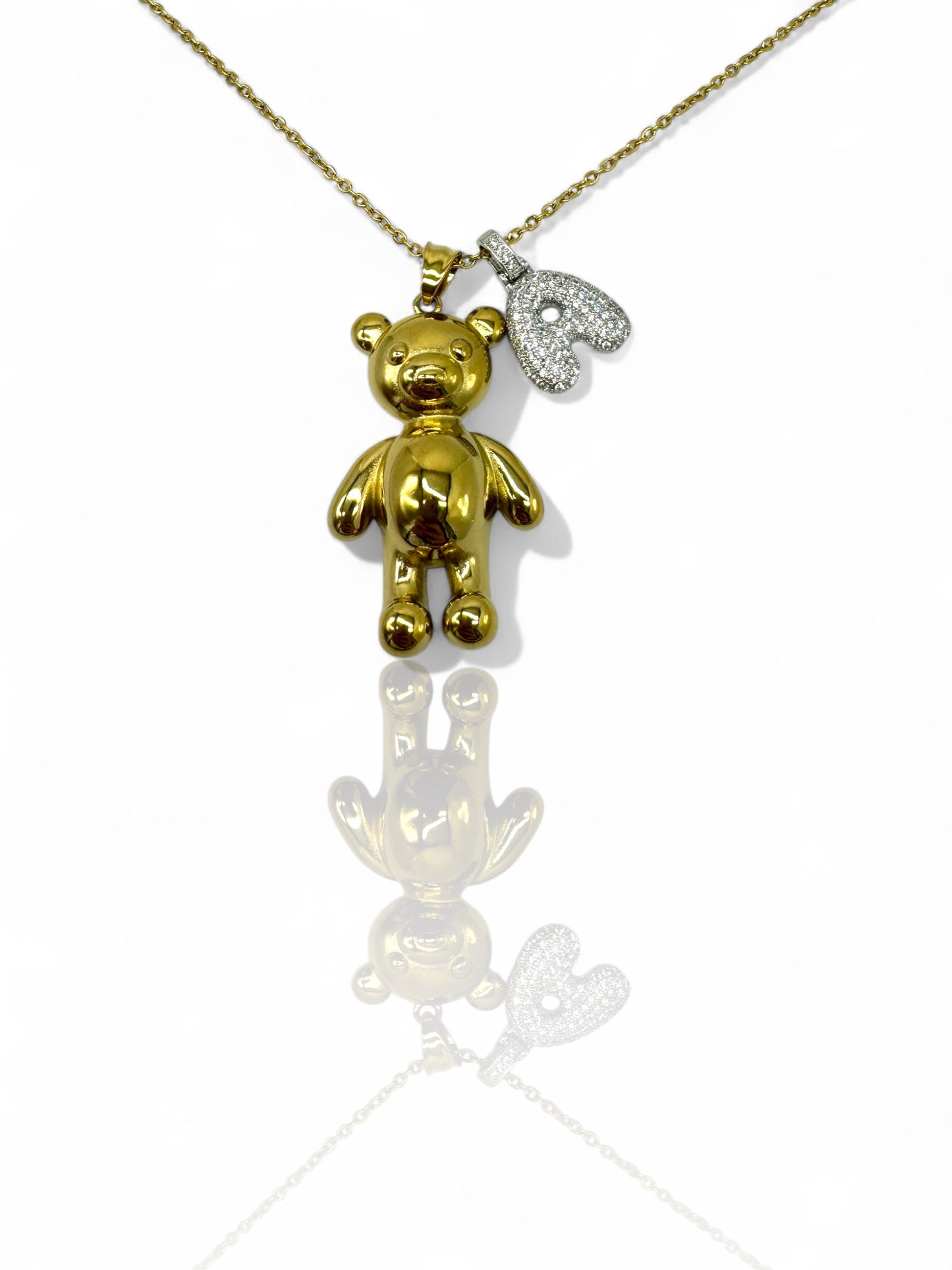 Collana TEDDY DEL CUORE con lettera