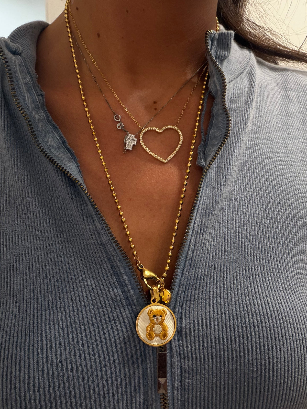 Collana TEDDY RICAMATO