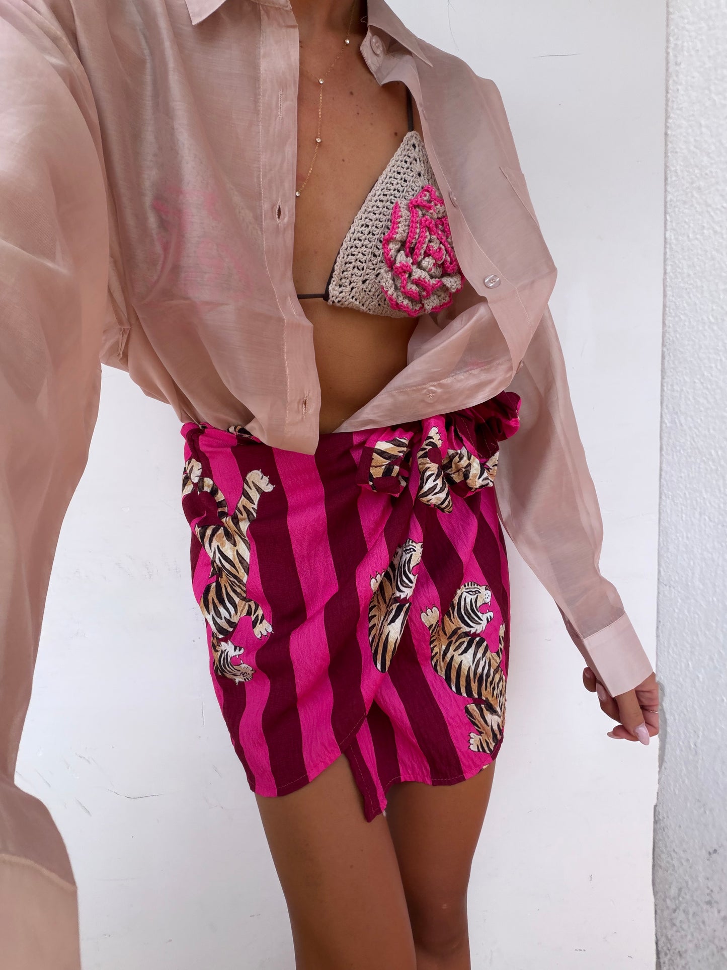GONNA PAREO ANIMALIER