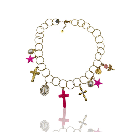 Collana ANIMA FUCSIA