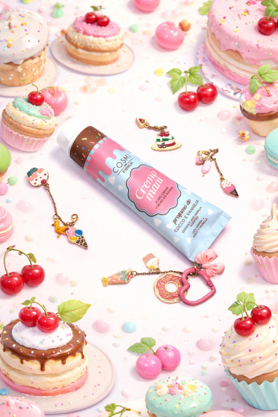 CREMA MANI CON CHARMS