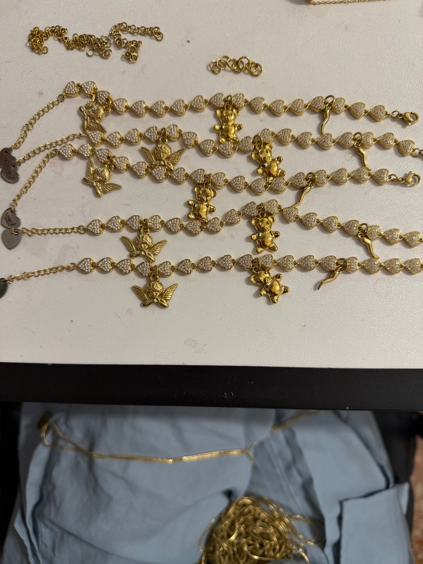 Bracciale TENNIS CUORI