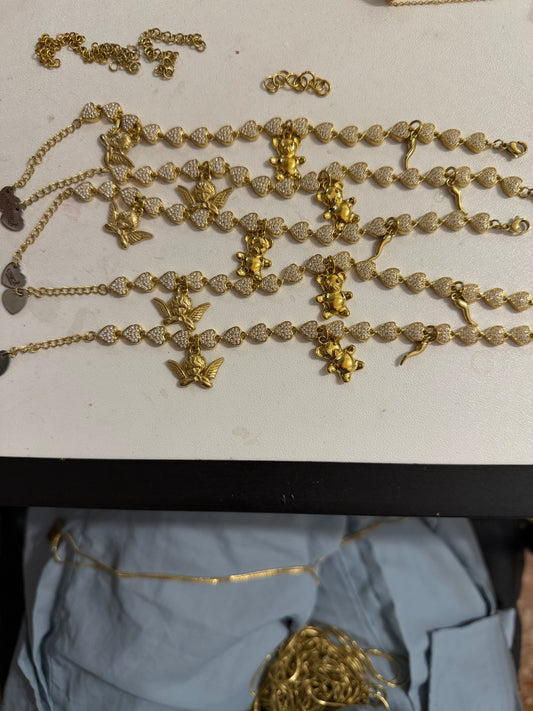 Bracciale TENNIS CUORI
