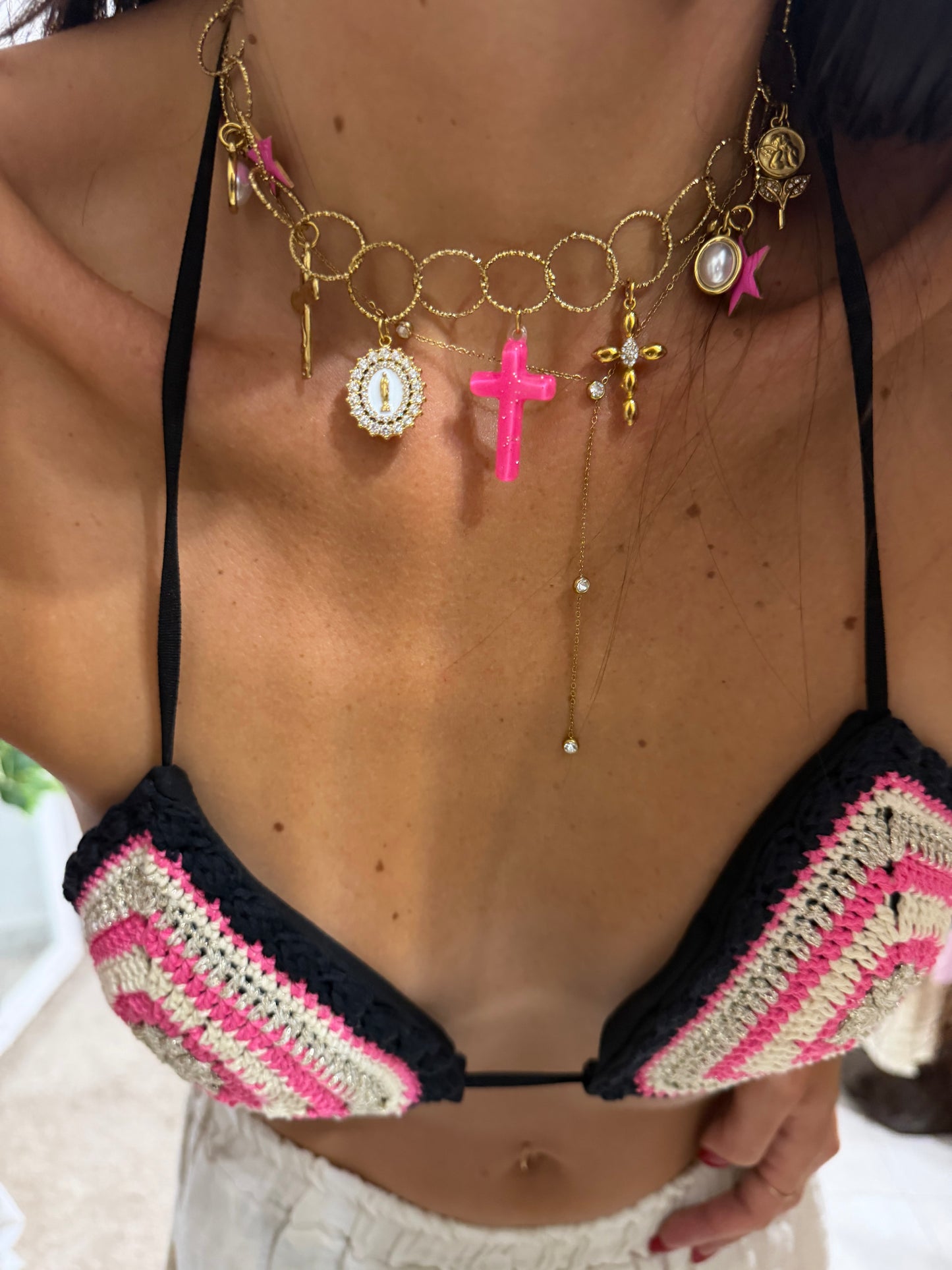 Collana ANIMA FUCSIA