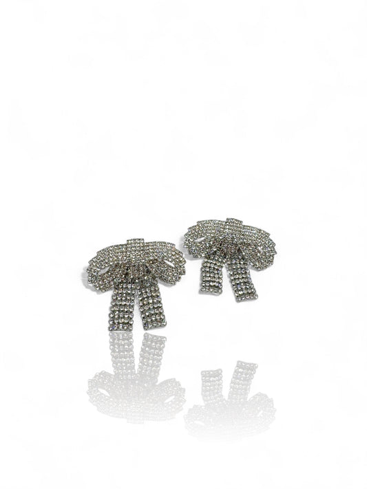 ORECCHINI FIOCCO CRYSTAL