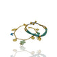 SET CAVIGLIERE TURCHESE