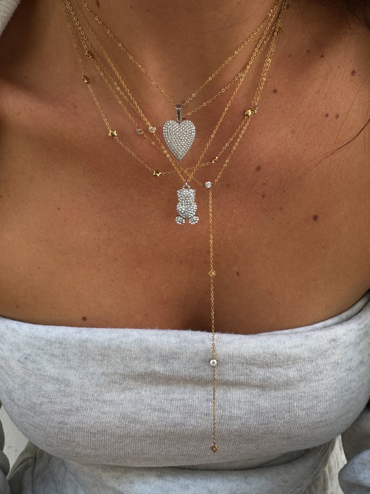 Collana TEDDY PAVÉ