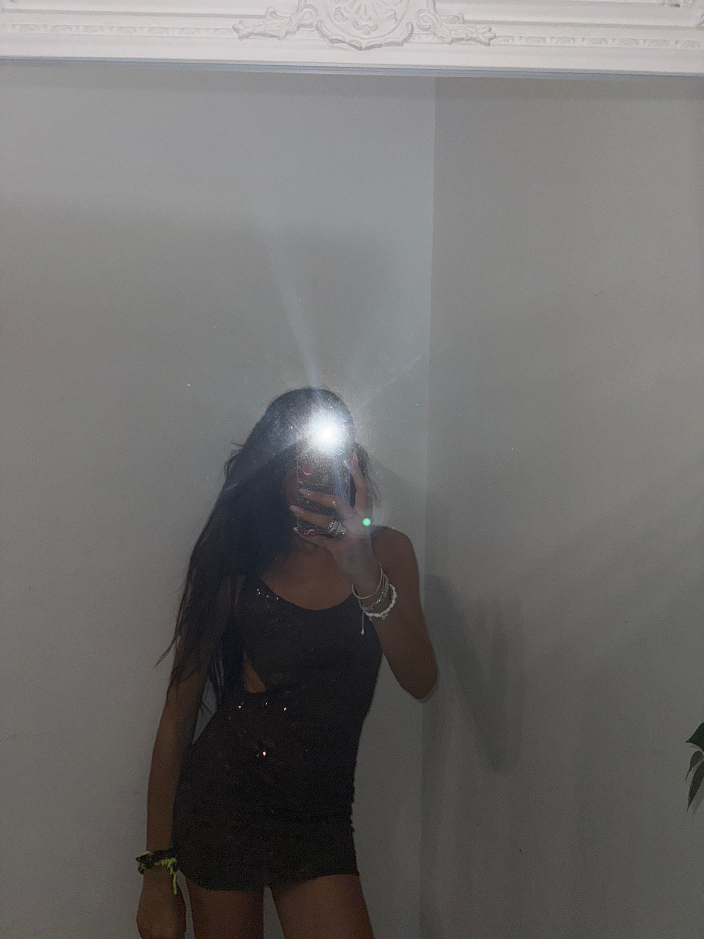 MINI DRESS CIOCCOLATO LUCCICANTE
