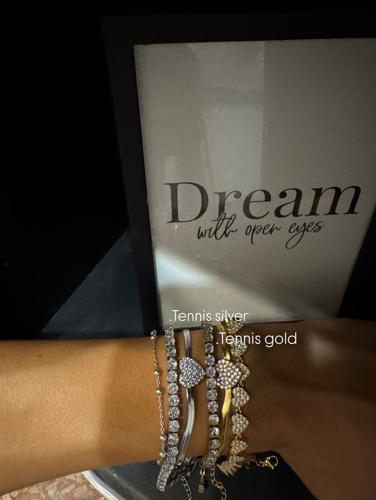 TENNIS 4mm gold