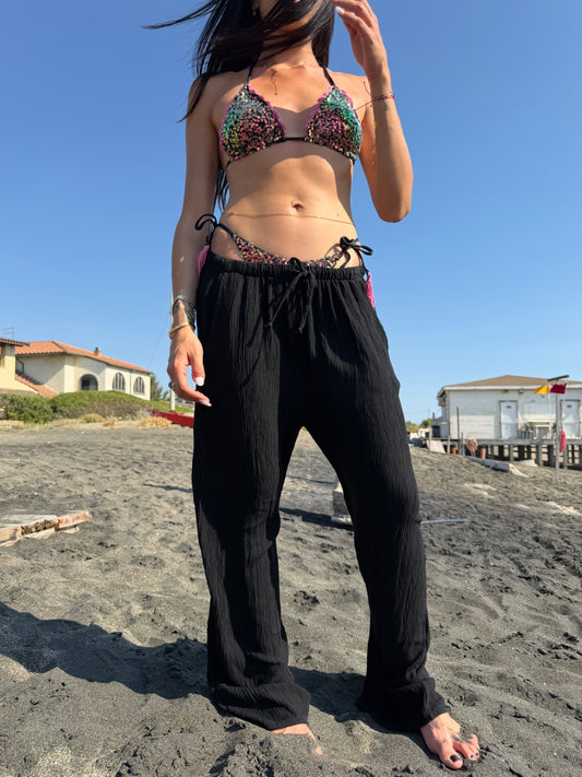PANTALONE STELLA nero