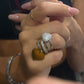 ANELLO CUORE BICOLOR