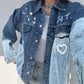 GIACCA DENIM “CUORE DI MARE”