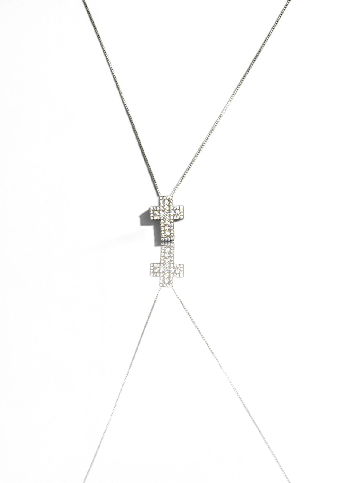 Collana CROCE ARGENTO925 MINI