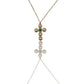 Collana CROCE PERLE