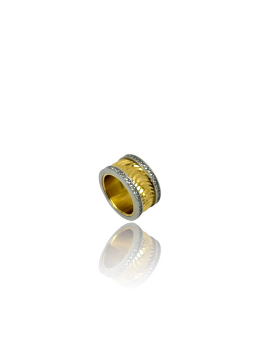 ANELLO FASCIA BICOLOR