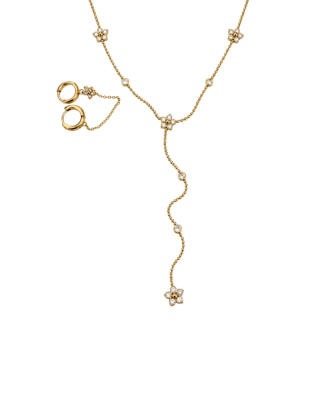 SET COLLANA E ORECCHINO FIORE