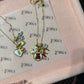 CHARM LETTERA ZIRCONI